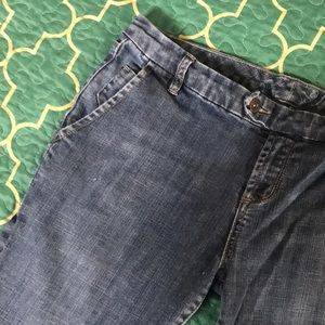 The Limited mid rise wide leg dressy jeans